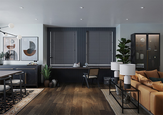 Cotswold, Marble Grey - Motorised Venetian Blind - Image 7
